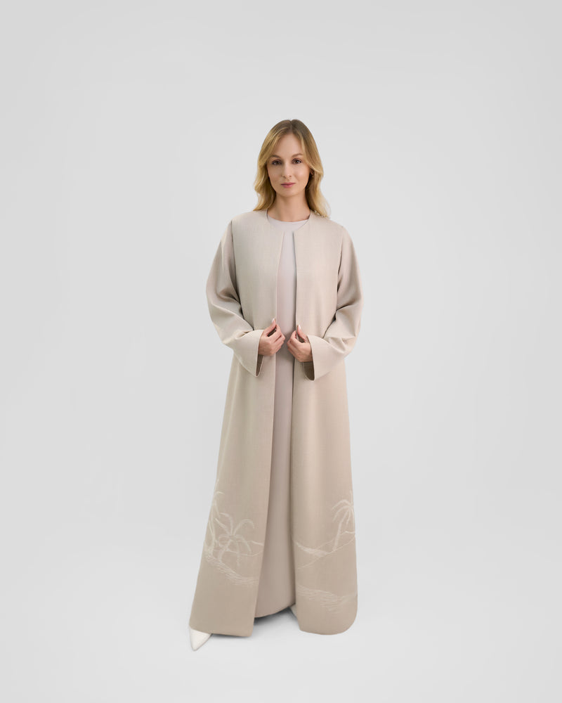 Abayas & Kaftans Beige1