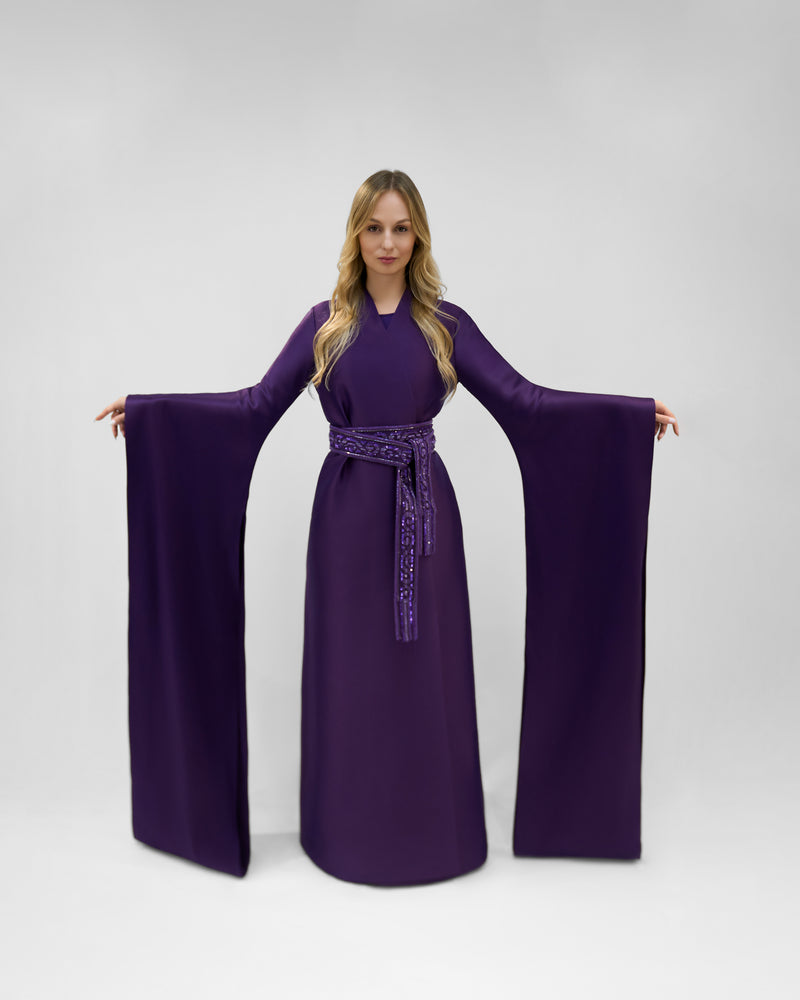 Abayas & Kaftans Purple1